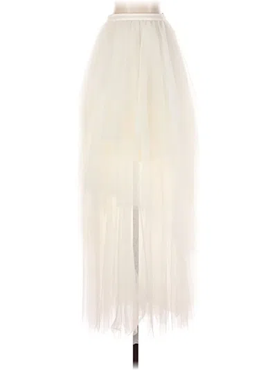 Bcbgmaxazria Formal Skirt In Ivory