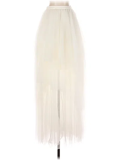 Bcbgmaxazria Formal Skirt In Ivory