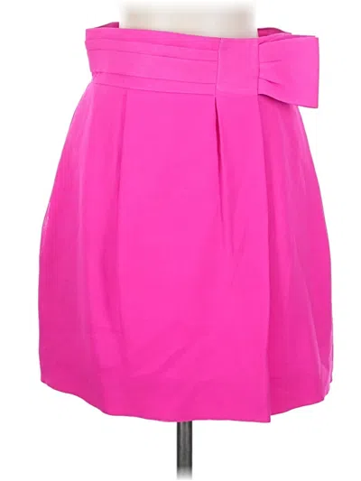 Pre-owned Bcbgmaxazria Formal Skirt In Pink