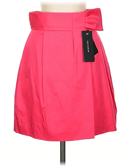 Pre-owned Bcbgmaxazria Formal Skirt In Pink