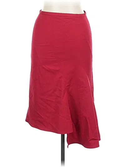 Pre-owned Bcbgmaxazria Formal Skirt In Red