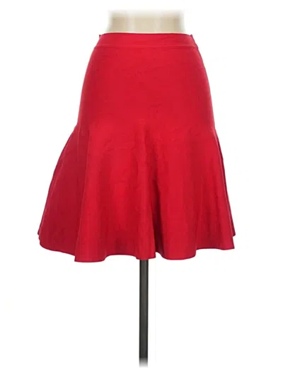 Pre-owned Bcbgmaxazria Formal Skirt In Red