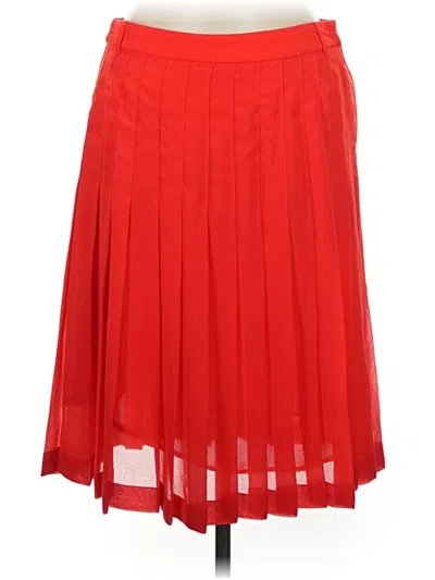 Pre-owned Bcbgmaxazria Formal Skirt In Red
