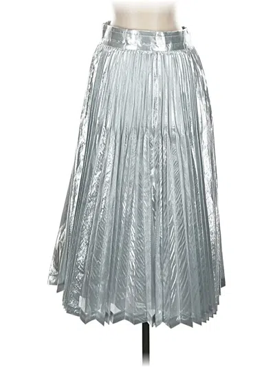 Bcbgmaxazria Formal Skirt In Silver