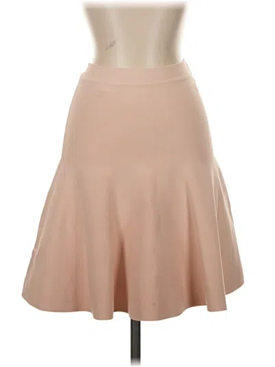 Pre-owned Bcbgmaxazria Formal Skirt In Tan