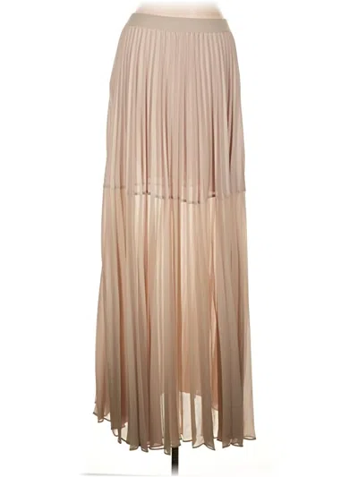 Pre-owned Bcbgmaxazria Formal Skirt In Tan