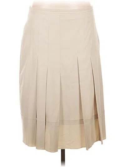 Pre-owned Bcbgmaxazria Formal Skirt In Tan
