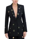 Bcbgmaxazria Grommet Blazer In Noir