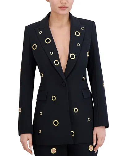 Bcbgmaxazria Grommet Blazer In Noir