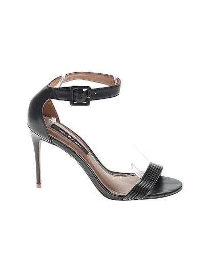 Pre-owned Bcbgmaxazria Heels In Black