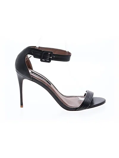Pre-owned Bcbgmaxazria Heels In Black