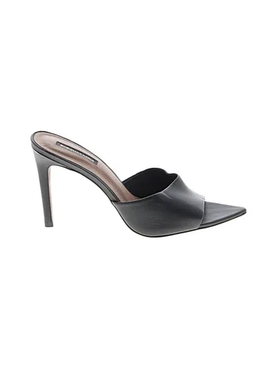 Pre-owned Bcbgmaxazria Heels In Black