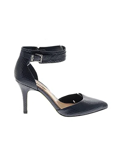 Pre-owned Bcbgmaxazria Heels In Blue