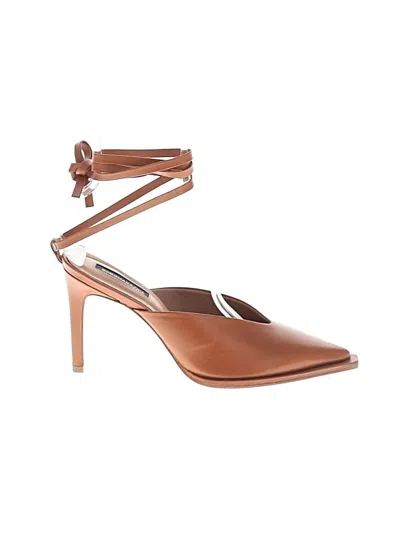 Pre-owned Bcbgmaxazria Heels In Brown