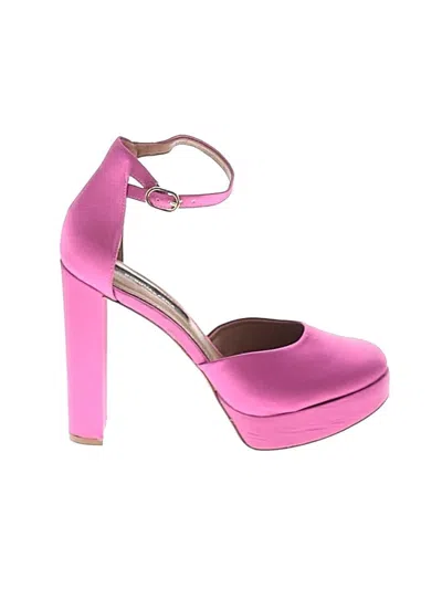 Pre-owned Bcbgmaxazria Heels In Pink