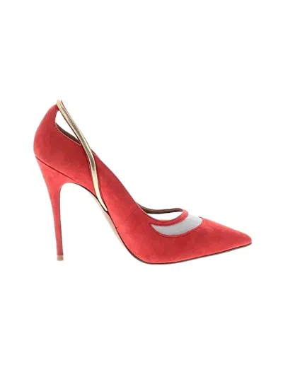 Pre-owned Bcbgmaxazria Heels In Red