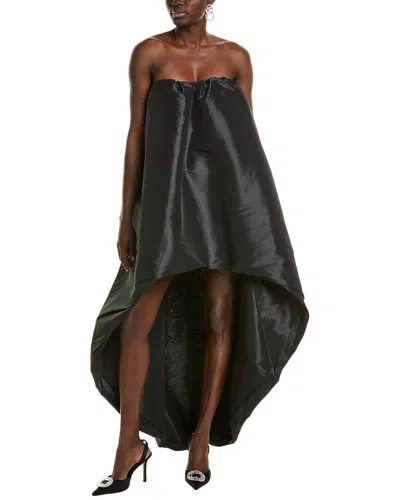 Bcbgmaxazria High-low Cocktail Dress In Black