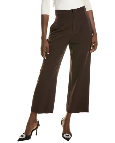 BCBGMAXAZRIA BCBGMAXAZRIA HIGH WAISTED CROP PANT