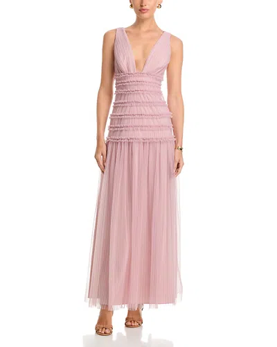 Bcbgmaxazria Iris Gown In Pink