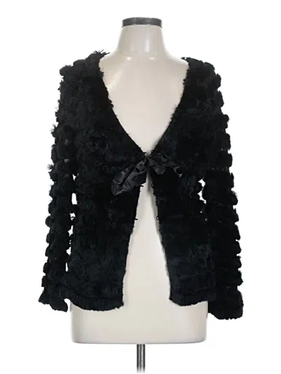 Pre-owned Bcbgmaxazria Jacket In Black