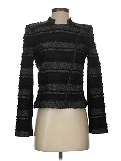 Pre-owned Bcbgmaxazria Jacket In Black