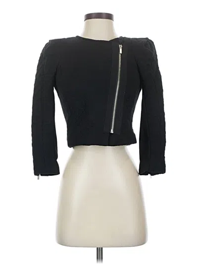 Pre-owned Bcbgmaxazria Jacket In Black