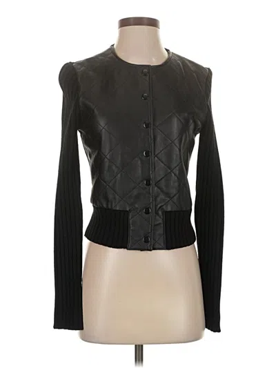 Pre-owned Bcbgmaxazria Jacket In Black