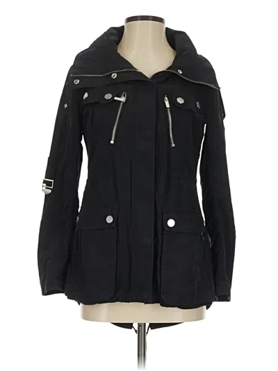 Pre-owned Bcbgmaxazria Jacket In Black