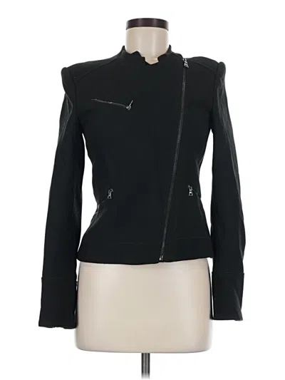 Pre-owned Bcbgmaxazria Jacket In Black