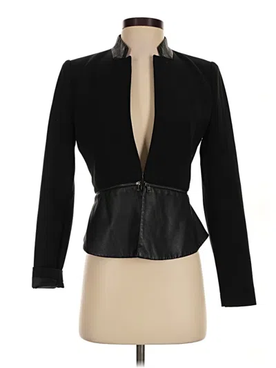 Pre-owned Bcbgmaxazria Jacket In Black