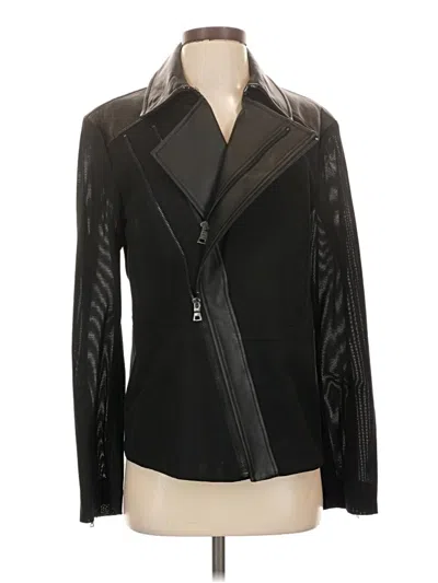 Pre-owned Bcbgmaxazria Jacket In Black
