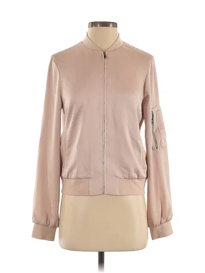 Pre-owned Bcbgmaxazria Jacket In Brown