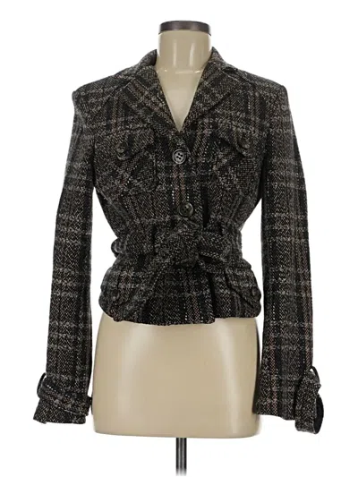 Pre-owned Bcbgmaxazria Jacket In Brown
