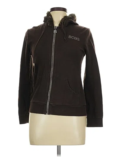 Pre-owned Bcbgmaxazria Jacket In Brown