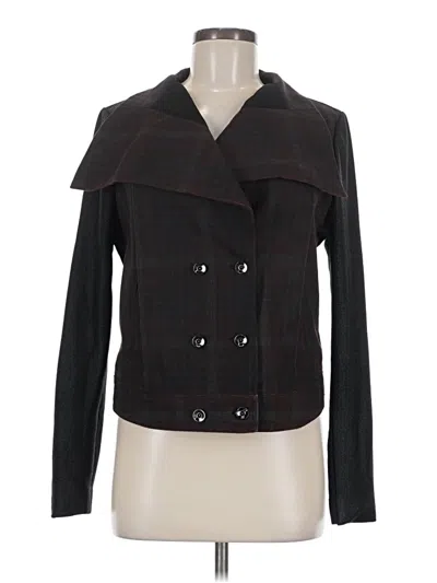 Pre-owned Bcbgmaxazria Jacket In Burgundy