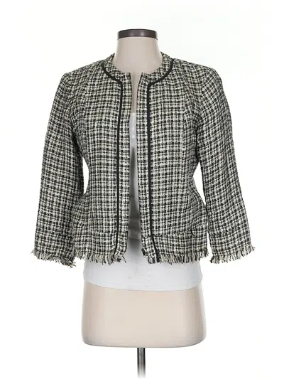 Pre-owned Bcbgmaxazria Jacket In Gray
