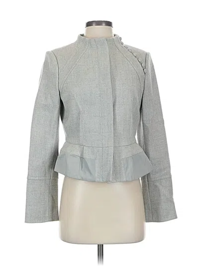 Pre-owned Bcbgmaxazria Jacket In Gray