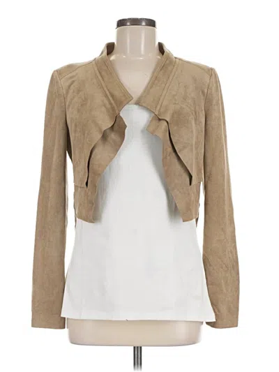 Pre-owned Bcbgmaxazria Jacket In Tan