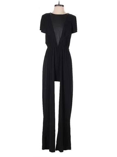 Pre-owned Bcbgmaxazria Jumpsuit In Black