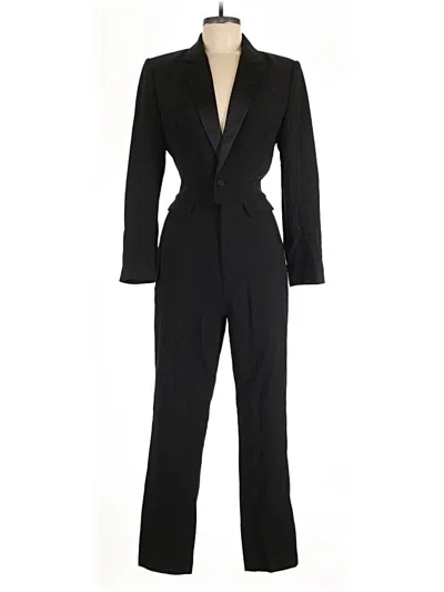 Pre-owned Bcbgmaxazria Jumpsuit In Black