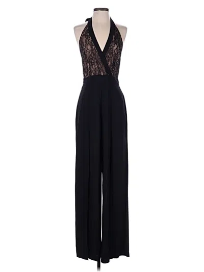 Pre-owned Bcbgmaxazria Jumpsuit In Black