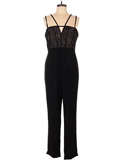 Pre-owned Bcbgmaxazria Jumpsuit In Black