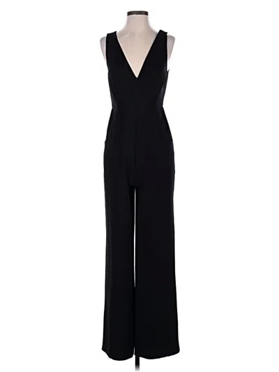 Pre-owned Bcbgmaxazria Jumpsuit In Black