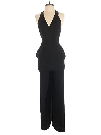 Pre-owned Bcbgmaxazria Jumpsuit In Black