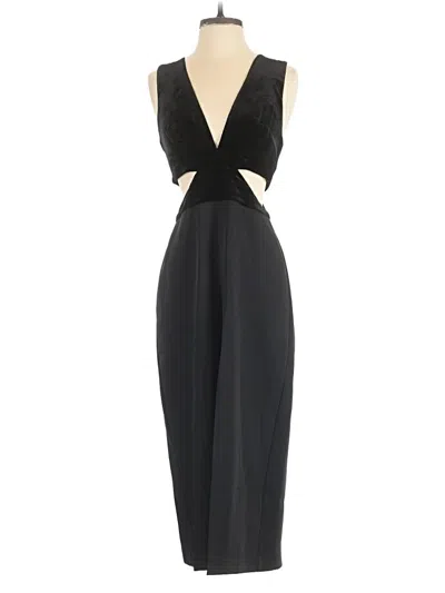 Pre-owned Bcbgmaxazria Jumpsuit In Black