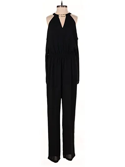 Pre-owned Bcbgmaxazria Jumpsuit In Black