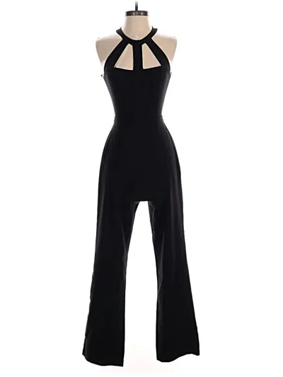 Pre-owned Bcbgmaxazria Jumpsuit In Black
