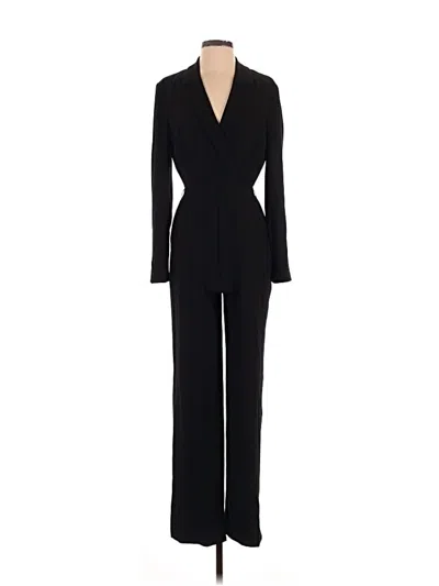 Pre-owned Bcbgmaxazria Jumpsuit In Black