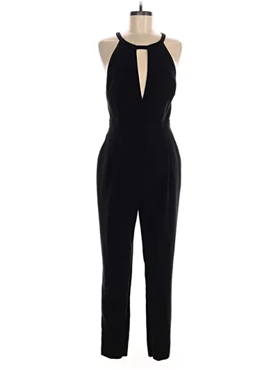 Pre-owned Bcbgmaxazria Jumpsuit In Black