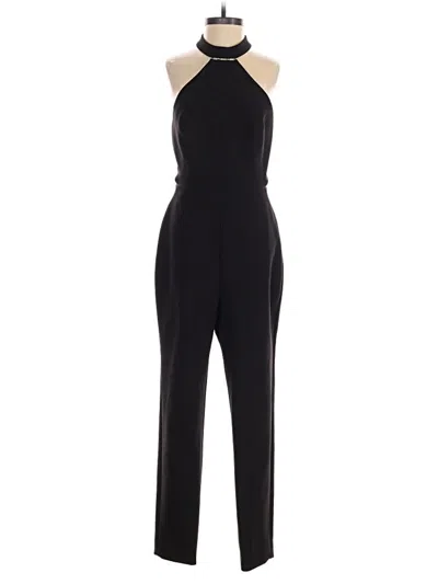 Pre-owned Bcbgmaxazria Jumpsuit In Black